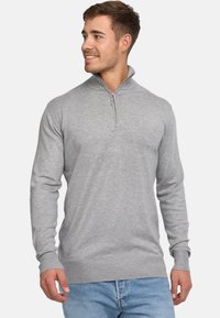 FRANKIE - Strickpullover - lt grey mix