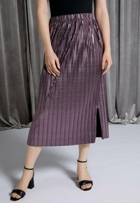 Ulla Popken Jupe crayon - mauve