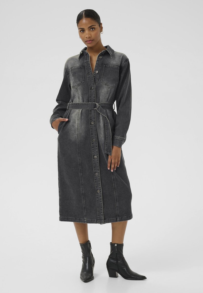 Kaffe ABBY  - Haljina od trapera - medium grey denim