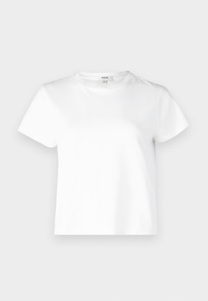 Agolde ADINE SHRUNKEN - T-shirt basique - white