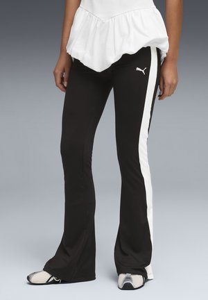 FLARED POPPER - Παντελόνι φόρμας - puma black
