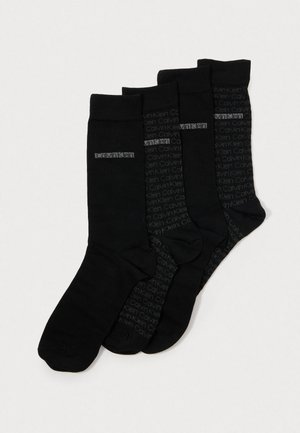 MEN SOCK GIFTBOX 4 PACK - Chaussettes - black