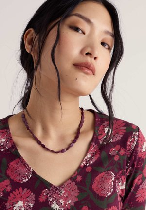 Seasalt Cornwall, SEASALT CORNWALL DANSLEW NECKLACE - Κολιέ - pink - wild berry