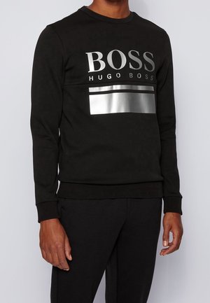 BOSS Sweatshirt - mottled black