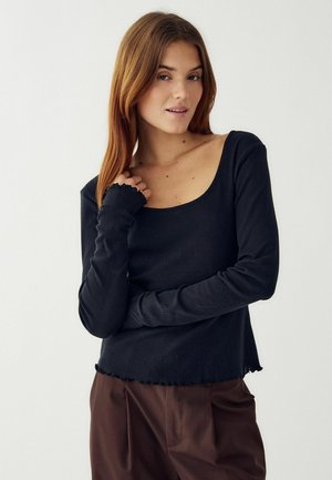 Langarmshirt - black