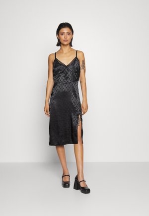 Hollister Co. BARE MIDI - Cocktail φόρεμα / Φόρεμα για πάρτι - black