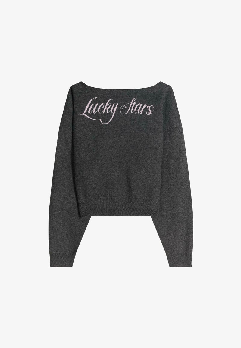 Bershka Jumper grey Zalando