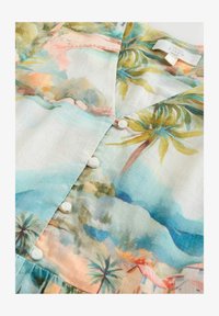 Sélectionné, blue house print