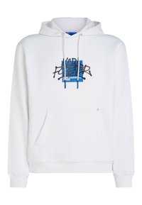 Karl Lagerfeld Jeans x CRAPULE2000 REGULAR GRAFFITI - Felpa con cappuccio - white