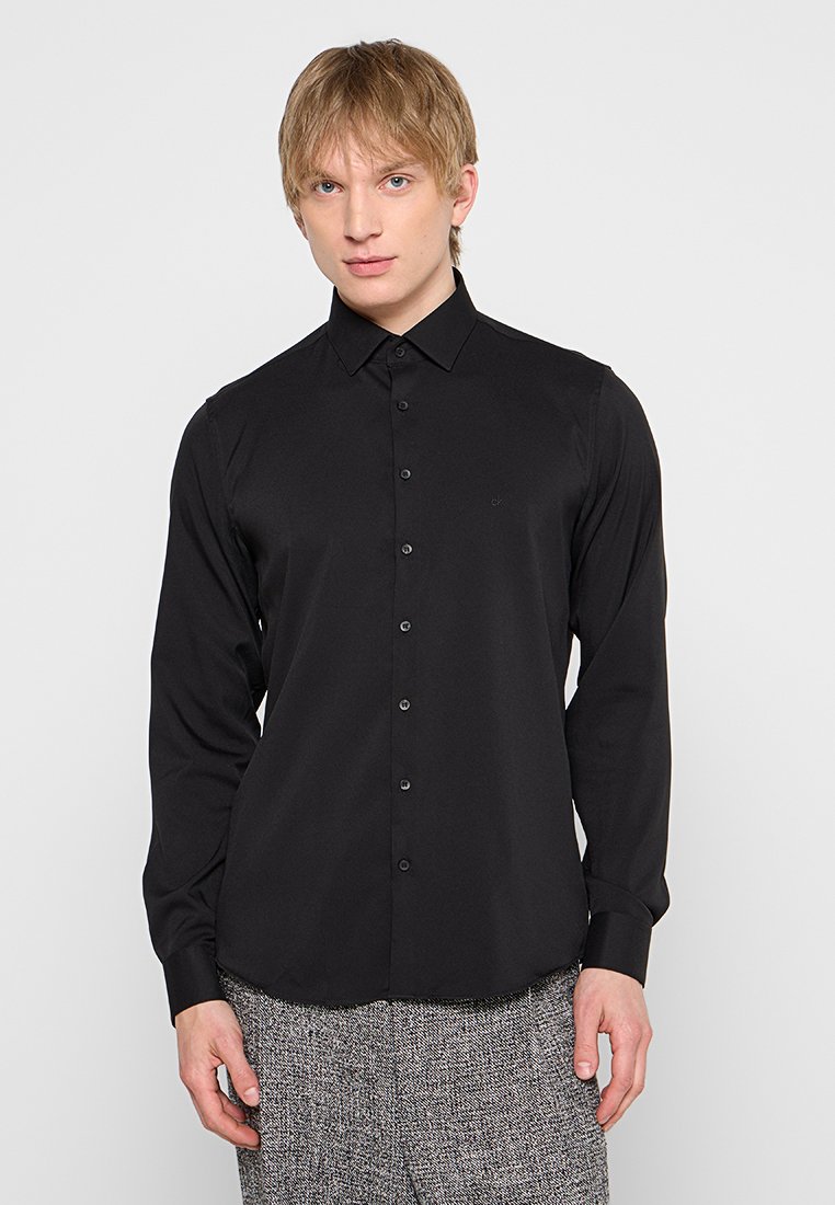 Calvin Klein Zakelijk overhemd zwart