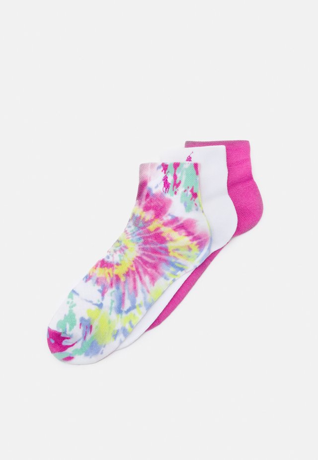 SPUN TIE DYE QUARTER 3 PACK - Socken - multi-coloured
