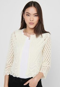 JDY JDYSUN CROPPED CARDIGAN - Kardiganas - eggnog