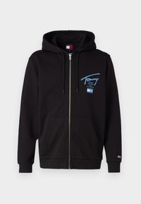 Tommy Jeans TWIST  - Zip-up sweatshirt - black