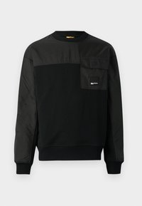 RELAXED MIXED - Sportinis megztinis - black