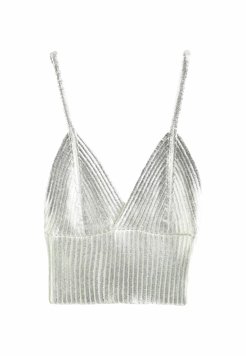 Next Top zilverkleurig