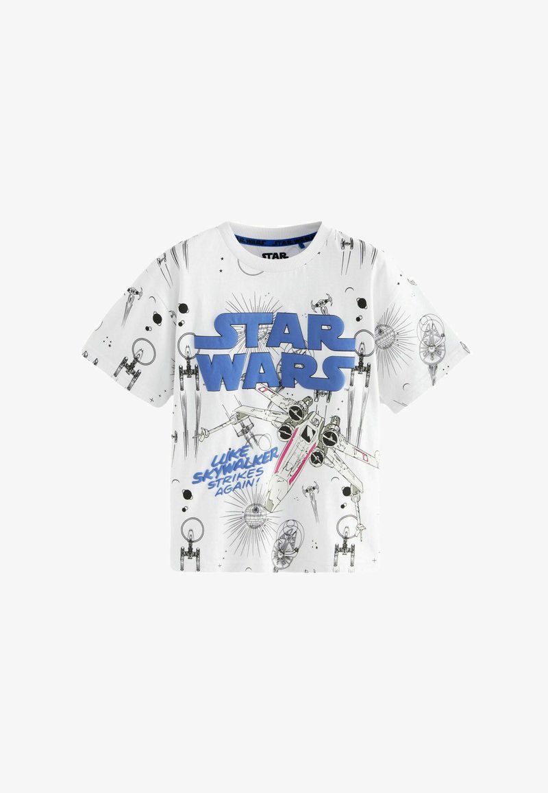 Next LICENSED STAR WARS - Trükipildiga T-särk - white ground