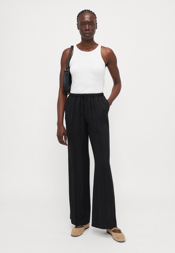 RELAXED WIDE TROUSERS - Trousers4