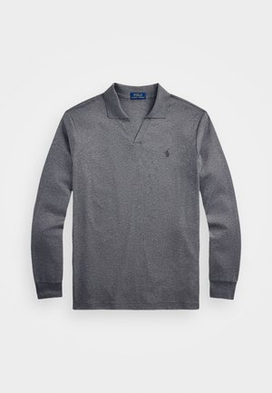 Polo Ralph Lauren CUSTOM SLIM SOFT COTTON POLO SHIRT - Longsleeve - fortress grey heather