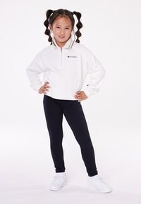 Champion ICONS HALF ZIP - Polo krekls - off-white