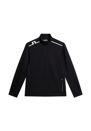 J.LINDEBERG Sports LEON QUARTER ZIP MID LAYER - Long sleeved top - black