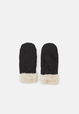 ONLJENNI QUILT WINTER MITTENS - Muffole - black