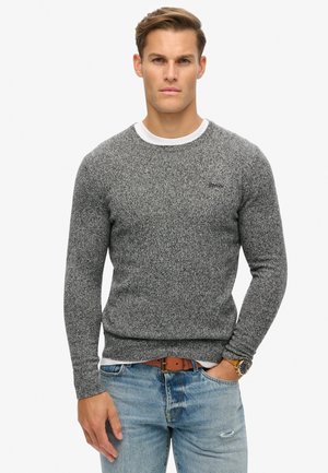 GIROCOLLO L03 - Strickpullover - dark charcoal jaspe