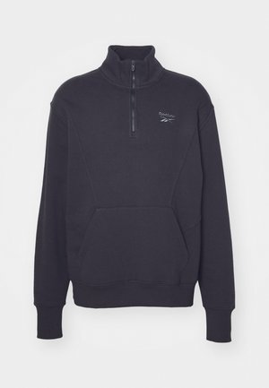 Reebok Classic ICON QUARTER ZIP - Sweatshirt - black