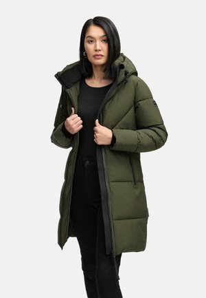 STEPP KÄLTEKUSCHEL - Cappotto invernale - dark olive