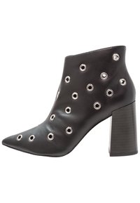 Topshop Stivaletti con tacco - black