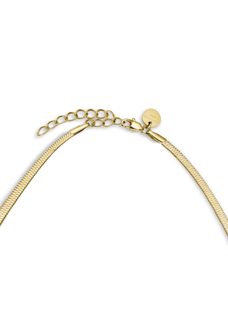 ROSEFIELD Two Tone Snake Bracelet Tweekleurig slangenarmband in 14K