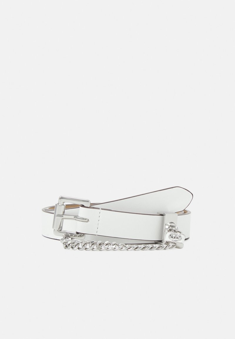 MICHAEL Michael Kors CHAIN BELT Gürtel optic white/silvercoloured/weiß Zalando.de