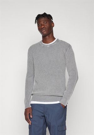 Replay Strickpullover - lead grey