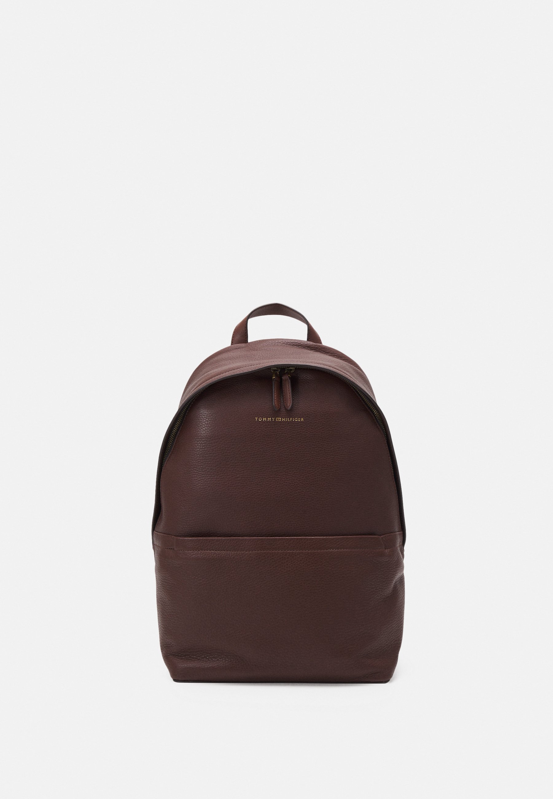 Tommy hilfiger backpack brown leather Clearance