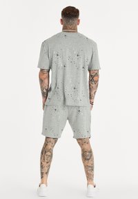 SIKSILK PAINT SPLATTER  - T-shirt print - grey marl