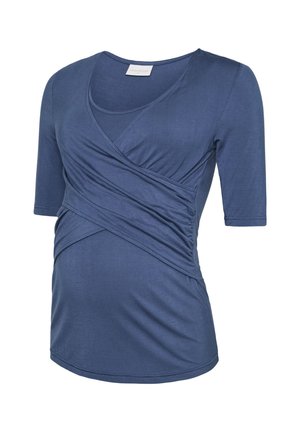 MAMALICIOUS, MLGIOVANNA TESS 24 JRS TOP 2F - T-shirt basic - bering sea