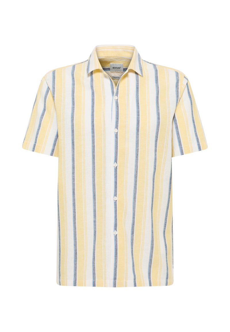 mustang Overhemd geel