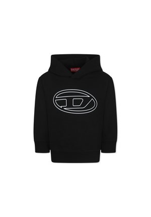 Felpa con cappuccio - black