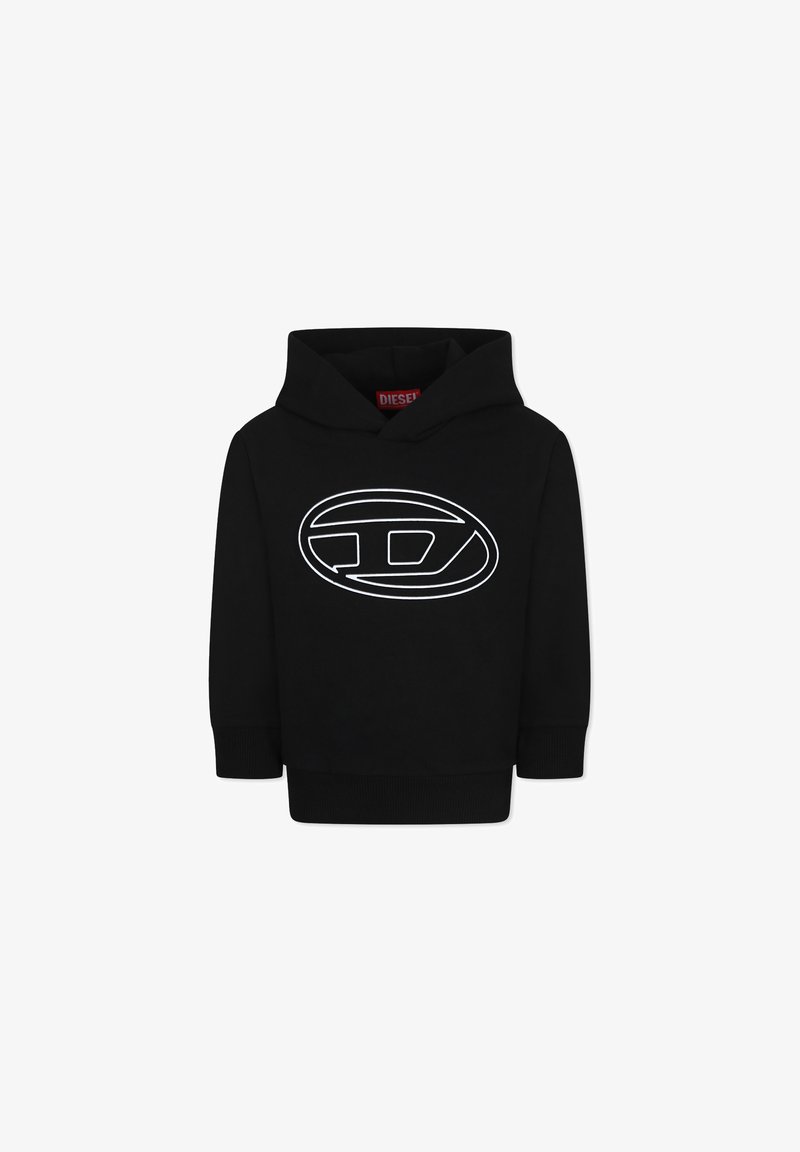 Diesel Felpa con cappuccio - black