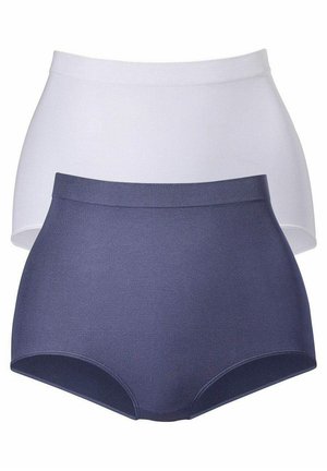LASCANA PETITE FLEUR 2 PACK TAILLENSHAPER - Shapewear - marine/weiß