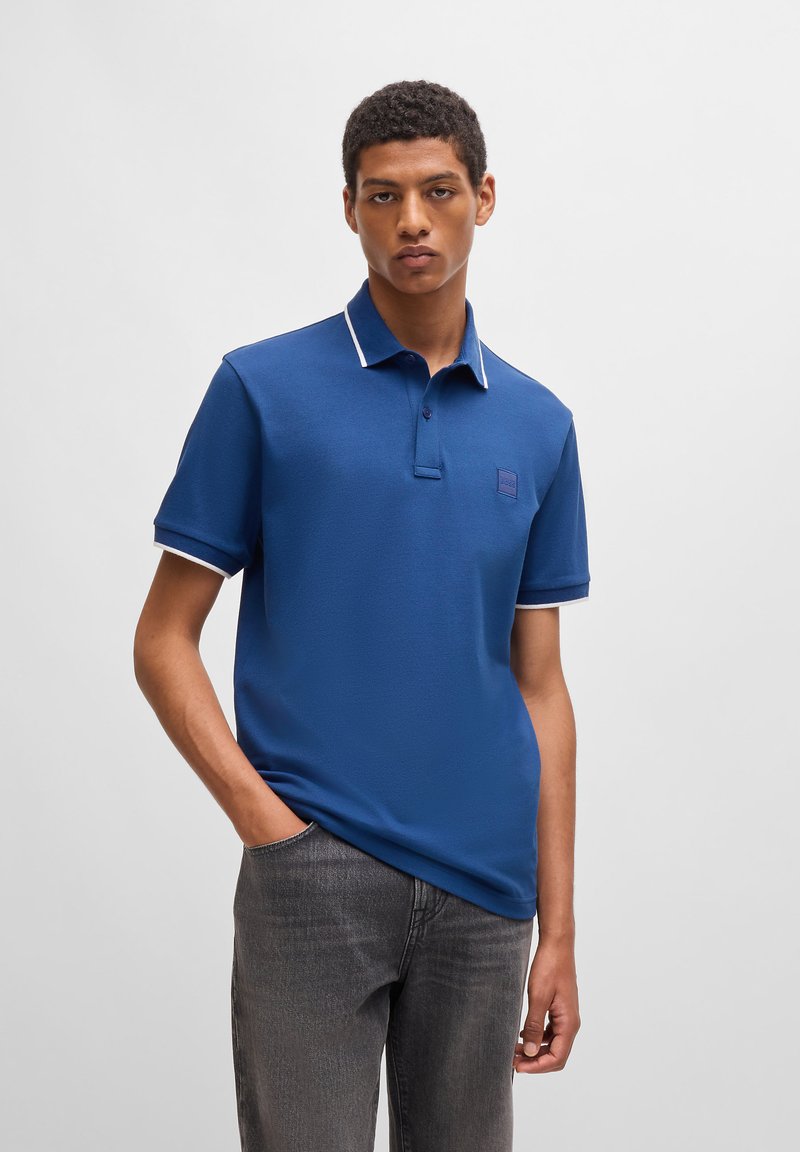 BOSS PASSERTIP - Poloshirts - open blue