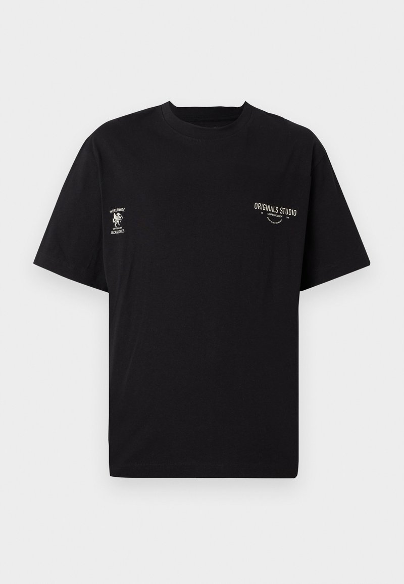 jack & jones T-shirt print zwart