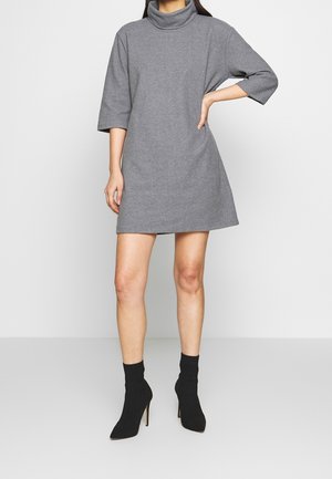 Gebreide jurk - dark grey