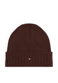 FLAG BEANIE UNISEX - Beanie - rich walnut