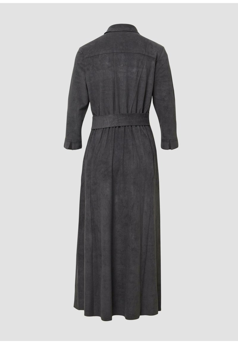 Robe chemise dunkelgrau/gris