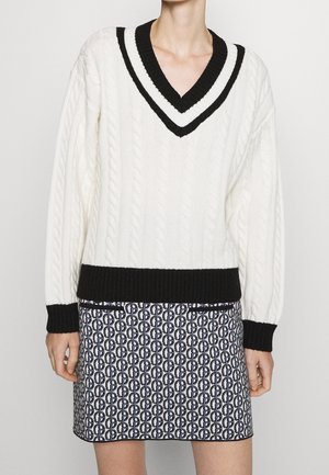 Striktrøje - multi-coloured