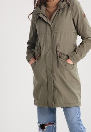 Parka - dark green