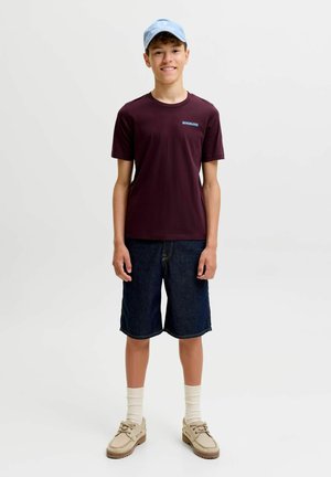Jack & Jones Junior, - T-shirt z nadrukiem