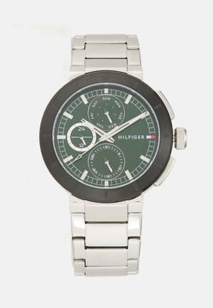 LORENZO - Sat - silver-coloured/green/black