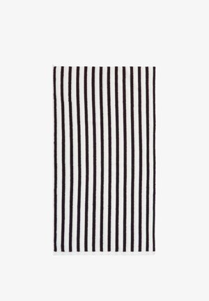 Next, STRIPE TOWEL UNISEX - Handtuch - black white