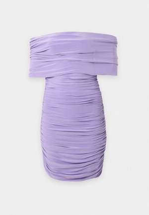 Norma Kamali, SLEEVELESS COWL NECK SIDE SHIRRED PICKLEBALL DRESS - Cocktail φόρεμα / Φόρεμα για πάρτι - lavender